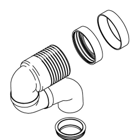 Kohler Waste Connector Assembly 1070830